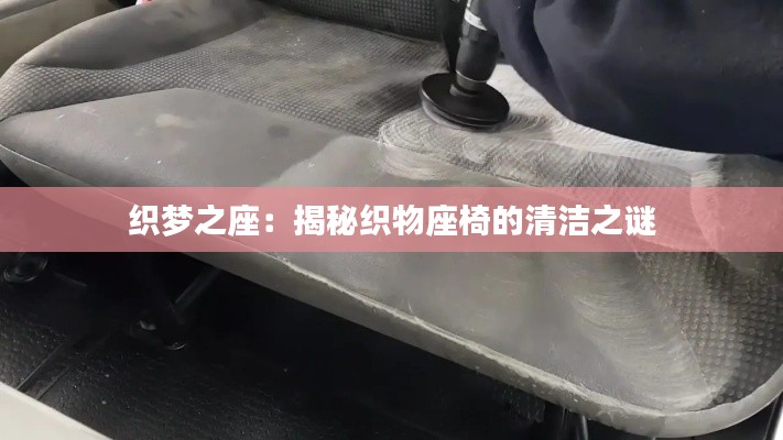 织梦之座：揭秘织物座椅的清洁之谜