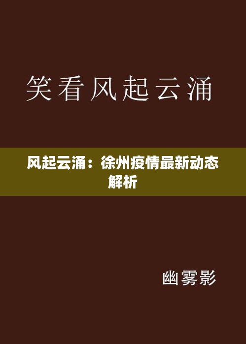 风起云涌：徐州疫情最新动态解析