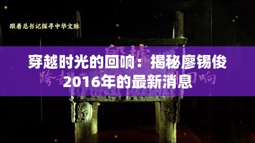 穿越时光的回响：揭秘廖锡俊2016年的最新消息