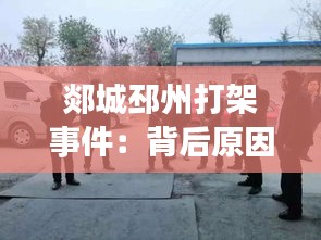 郯城邳州打架事件：背后原因与反思