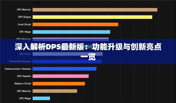 深入解析DPS最新版：功能升级与创新亮点一览