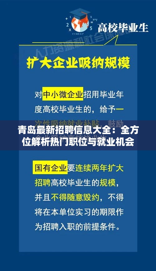 青岛最新招聘信息大全：全方位解析热门职位与就业机会