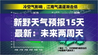 新野天气预报15天最新：未来两周天气趋势解析