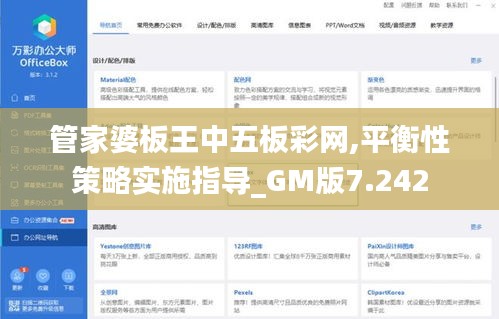 管家婆板王中五板彩网,平衡性策略实施指导_GM版7.242