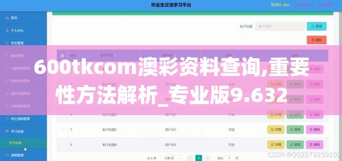 600tkcom澳彩资料查询,重要性方法解析_专业版9.632