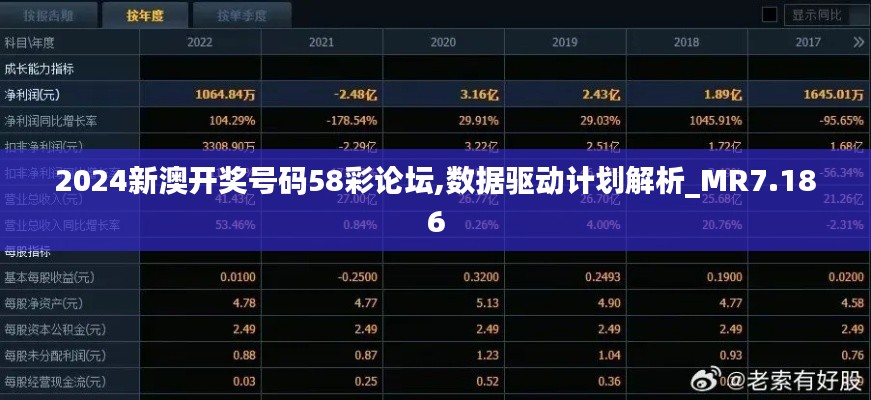 2024新澳开奖号码58彩论坛,数据驱动计划解析_MR7.186