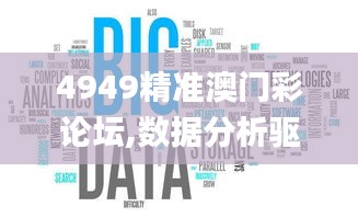 4949精准澳门彩论坛,数据分析驱动设计_进阶版8.690