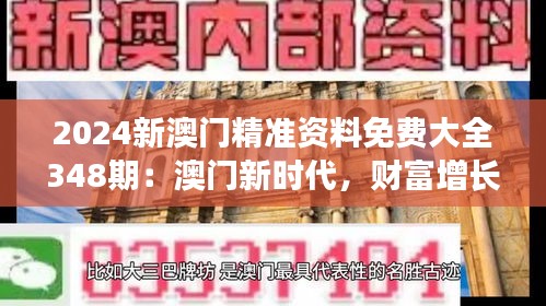 2024新澳门精准资料免费大全348期：澳门新时代，财富增长的新引擎