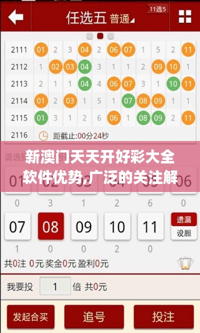 新澳门天天开好彩大全软件优势,广泛的关注解释落实_豪华版7.588