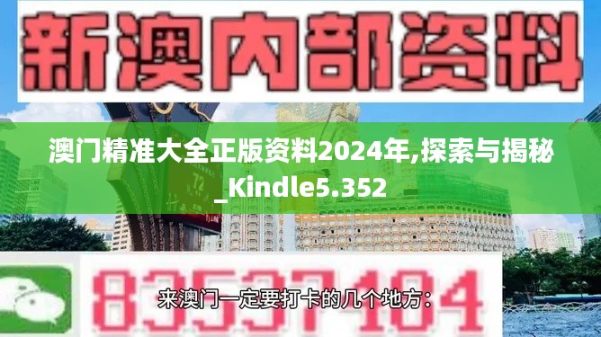 澳门精准大全正版资料2024年,探索与揭秘_Kindle5.352