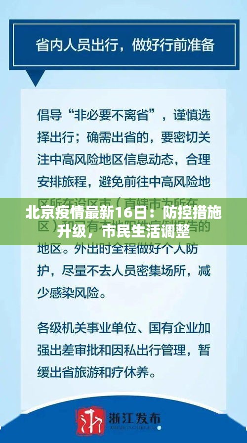 北京疫情最新16日：防控措施升级，市民生活调整