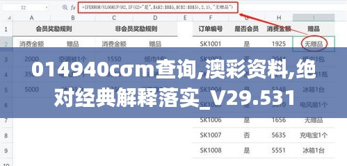 014940cσm查询,澳彩资料,绝对经典解释落实_V29.531