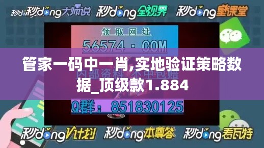 管家一码中一肖,实地验证策略数据_顶级款1.884