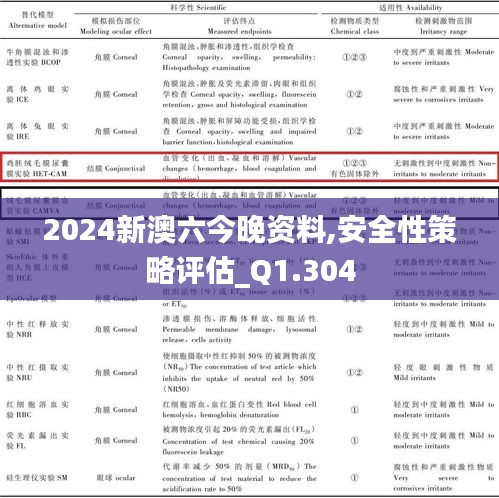 2024新澳六今晚资料,安全性策略评估_Q1.304