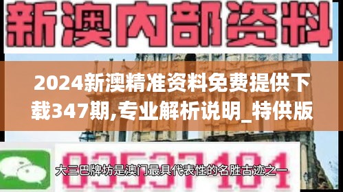 2024新澳精准资料免费提供下载347期,专业解析说明_特供版17.942