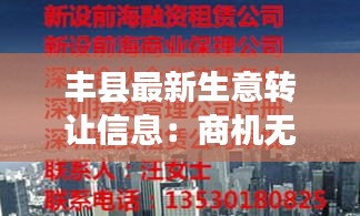 丰县最新生意转让信息：商机无限，投资新选择