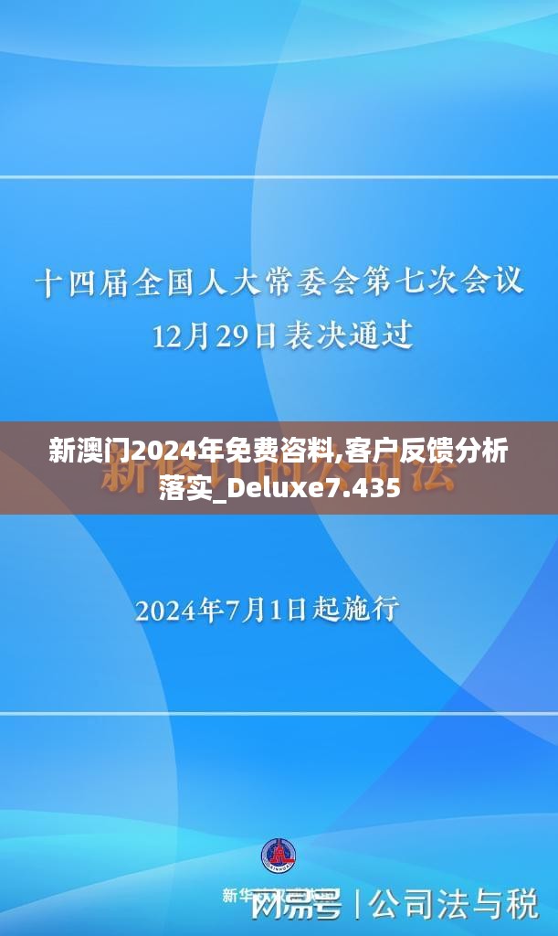 新澳门2024年免费咨料,客户反馈分析落实_Deluxe7.435