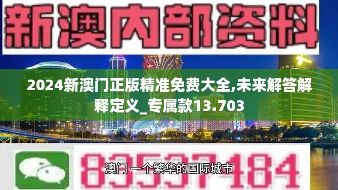 2024新澳门正版精准免费大全,未来解答解释定义_专属款13.703