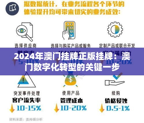 2024年澳门挂牌正版挂牌：澳门数字化转型的关键一步