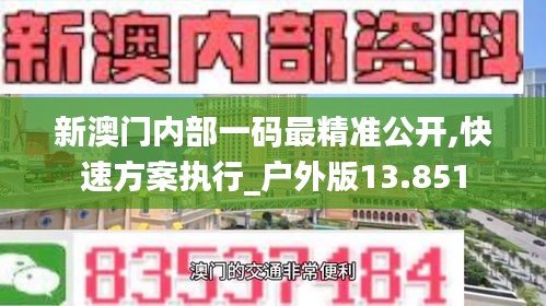 新澳门内部一码最精准公开,快速方案执行_户外版13.851