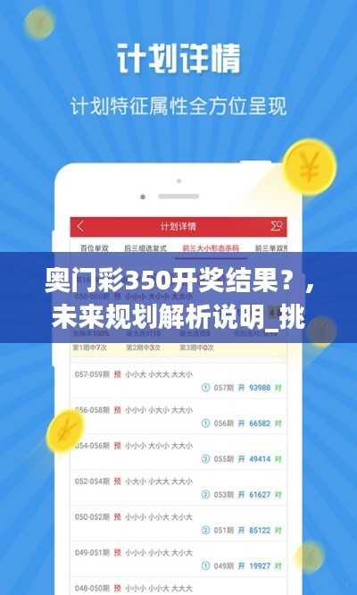 奥门彩350开奖结果？,未来规划解析说明_挑战版8.929