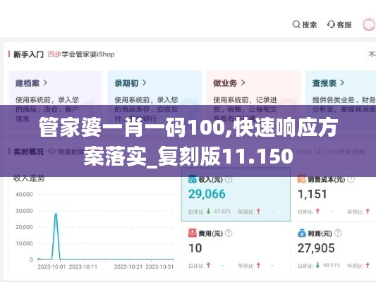 管家婆一肖一码100,快速响应方案落实_复刻版11.150