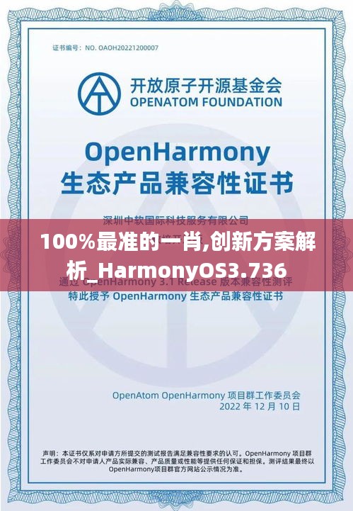 100%最准的一肖,创新方案解析_HarmonyOS3.736