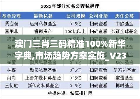 澳门三肖三码精准100%新华字典,市场趋势方案实施_V23.873