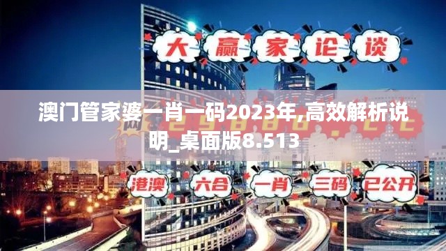 澳门管家婆一肖一码2023年,高效解析说明_桌面版8.513