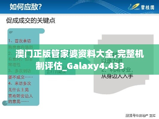 澳门正版管家婆资料大全,完整机制评估_Galaxy4.433