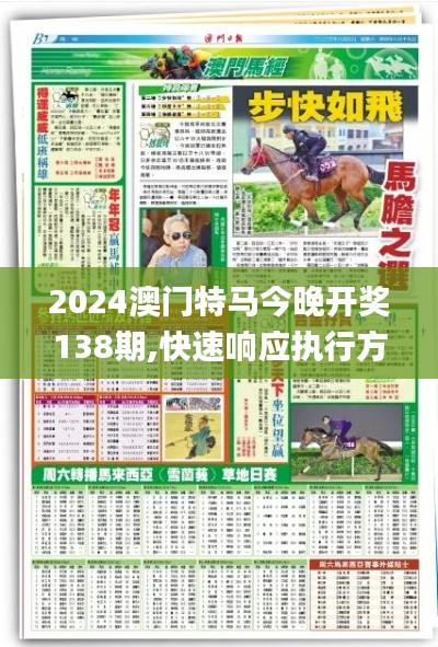 2024澳门特马今晚开奖138期,快速响应执行方案_V9.463