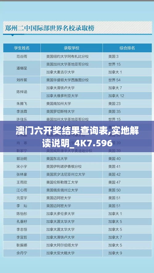 澳门六开奖结果查询表,实地解读说明_4K7.596