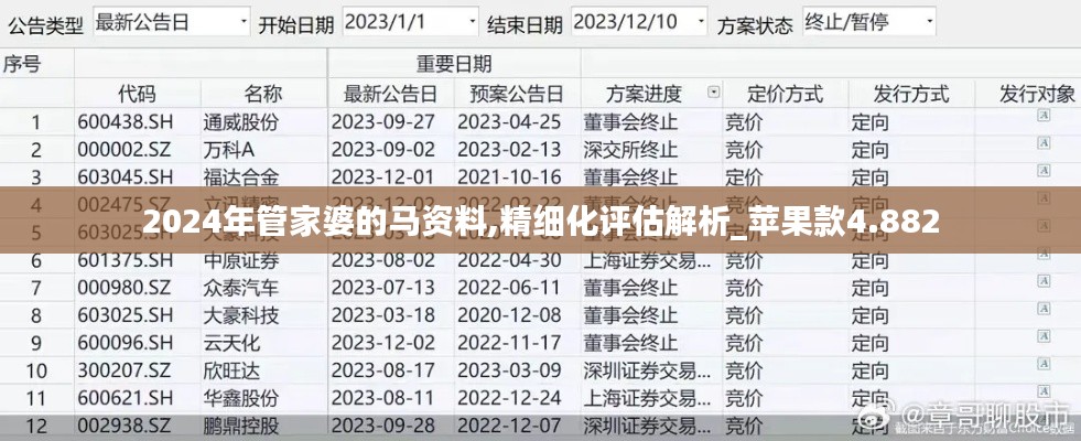 2024年管家婆的马资料,精细化评估解析_苹果款4.882