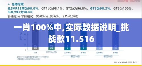 一肖100%中,实际数据说明_挑战款11.516