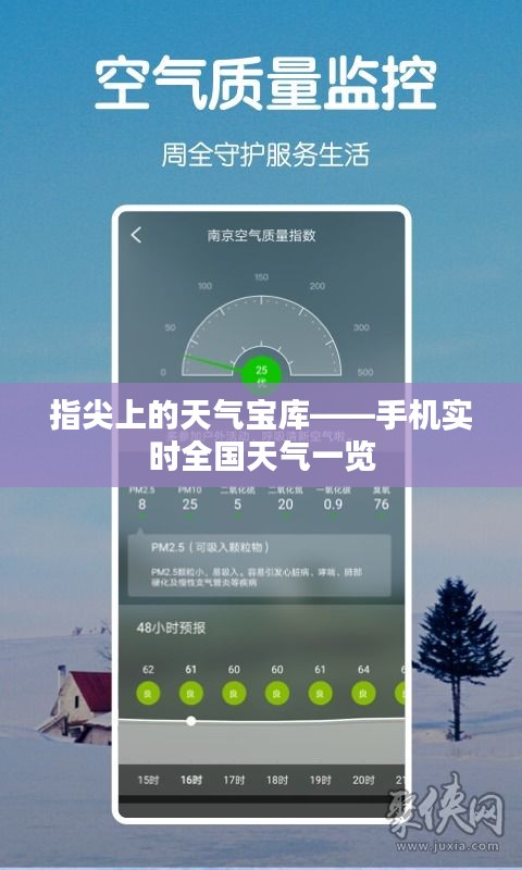 指尖上的天气宝库——手机实时全国天气一览