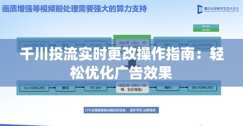 千川投流实时更改操作指南：轻松优化广告效果