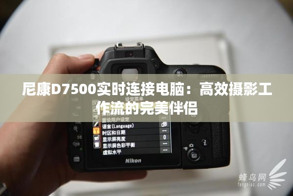 尼康D7500实时连接电脑：高效摄影工作流的完美伴侣