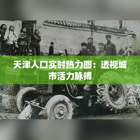 天津人口实时热力图：透视城市活力脉搏