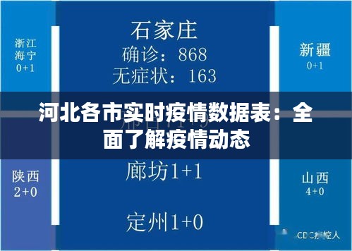 河北各市实时疫情数据表：全面了解疫情动态