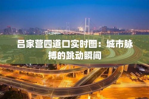 吕家营四道口实时图：城市脉搏的跳动瞬间