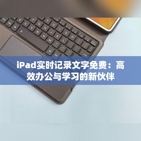 iPad实时记录文字免费：高效办公与学习的新伙伴