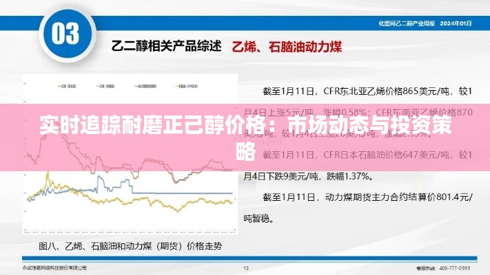 实时追踪耐磨正己醇价格：市场动态与投资策略