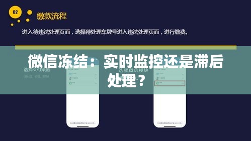 微信冻结：实时监控还是滞后处理？