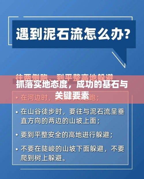 抓落实地态度，成功的基石与关键要素