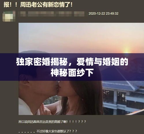 独家密婚揭秘，爱情与婚姻的神秘面纱下