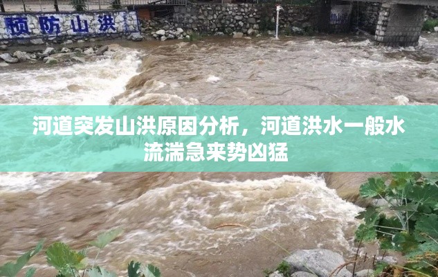 河道突发山洪原因分析，河道洪水一般水流湍急来势凶猛 