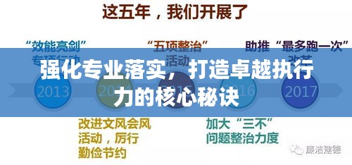 强化专业落实，打造卓越执行力的核心秘诀