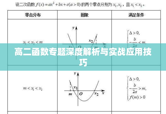 高二函数专题深度解析与实战应用技巧