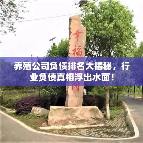 养殖公司负债排名大揭秘，行业负债真相浮出水面！