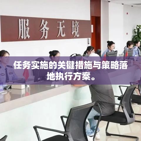 任务实施的关键措施与策略落地执行方案。